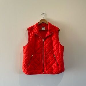 Scarlet Puffer Vest